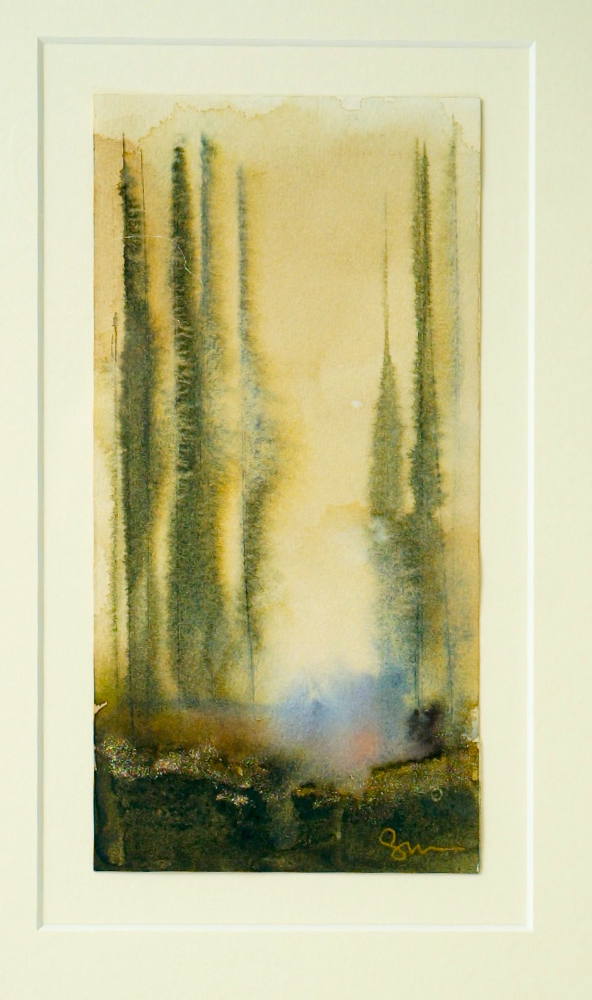 Misty Morning on Two-Ocean Lake