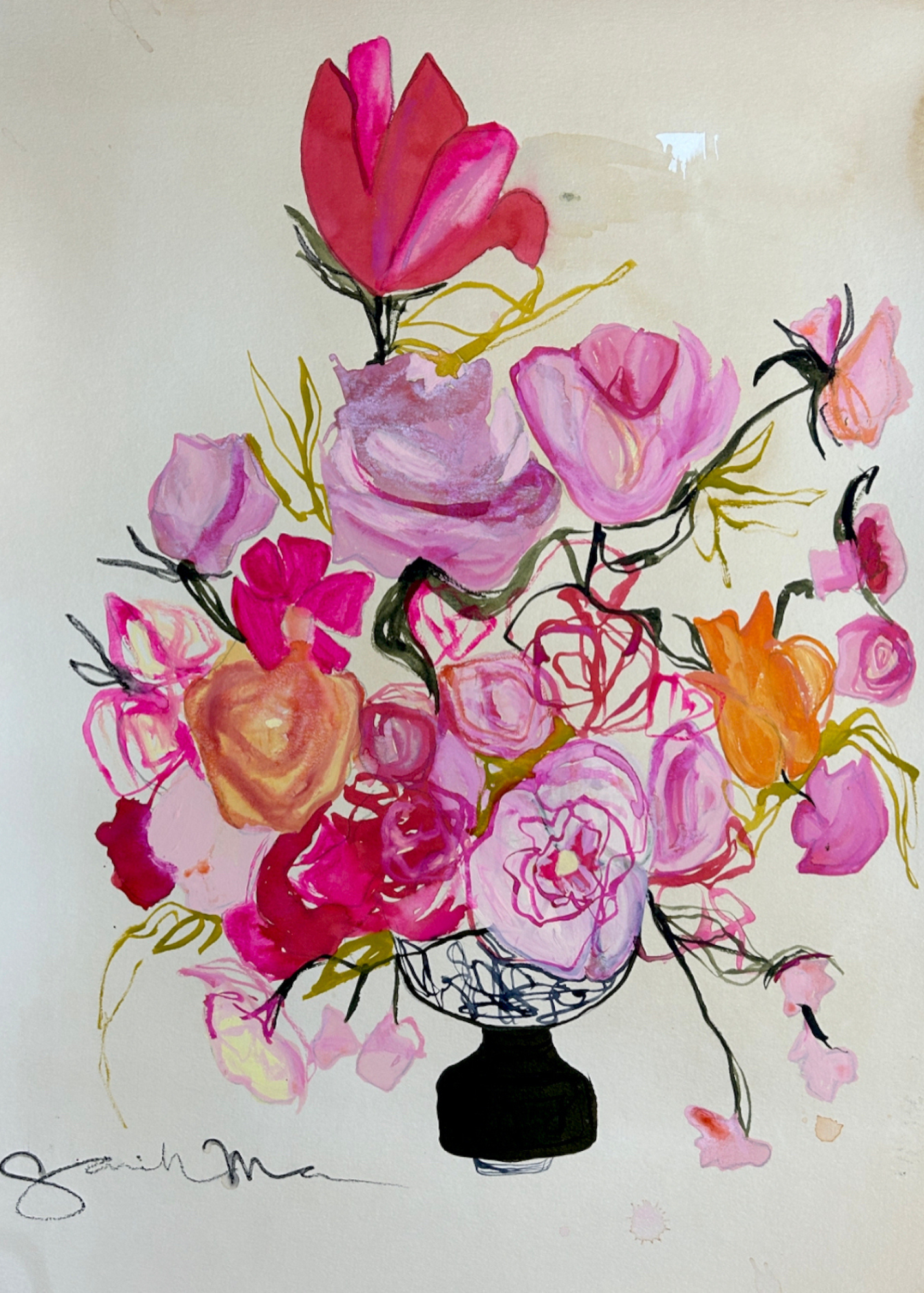 Whimsy Bouquet 1 (Print)